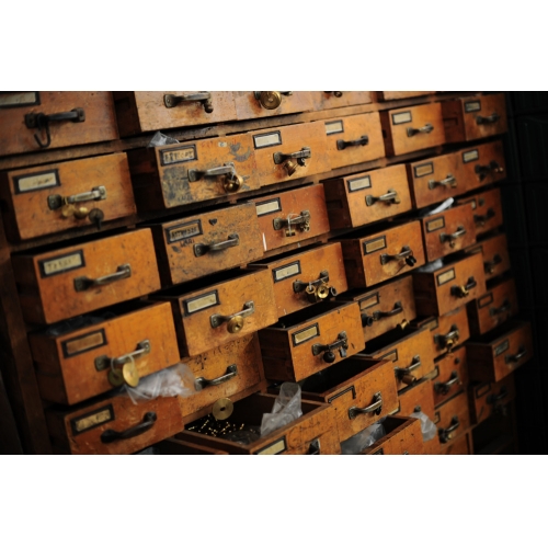 In each of these drawers there is a different history